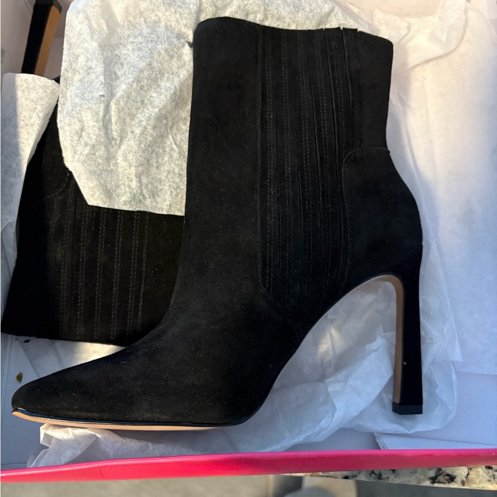 Vince Camuto Black Heeled Boots